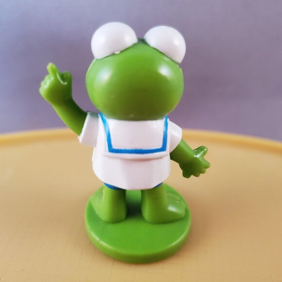 Muppets Kermit Pvc Figure Cake Topper Mini Fig Muppet Babies Vintage 1985 - Picture 4 of 4